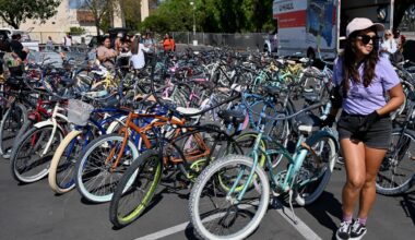Nearly 500 bicycles ridden in the desert at Burning Man to be donated in Mexico – San Diego Union-Tribune