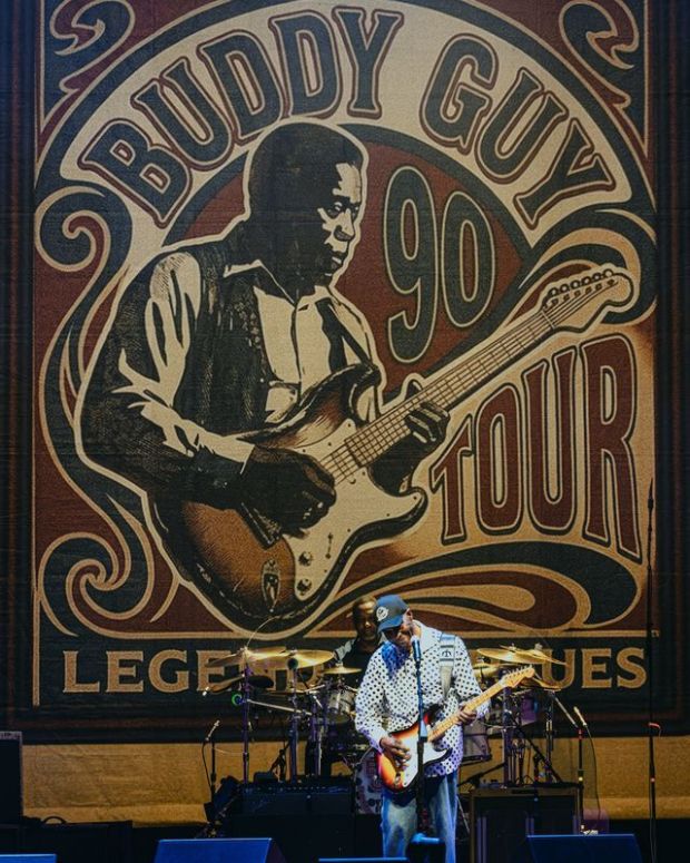 Buddy Guy's devotion to the blues was unmistakable during his Friday night San Diego concert. (Chad Kelco / Courtesy San Diego Symphony)
