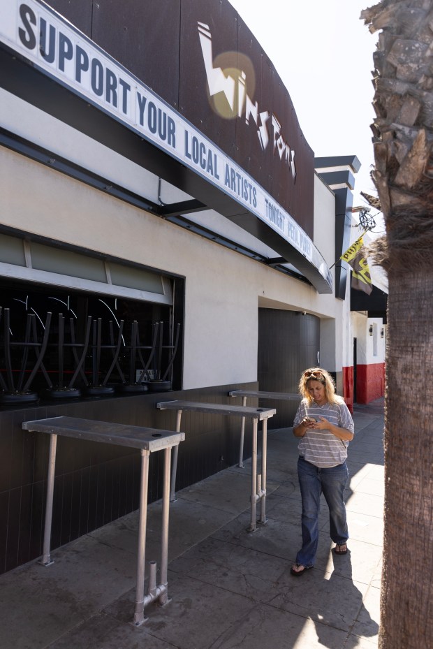 Some big changes, including a new name, are in store for Winstons in Ocean Beach. (Luke Johnson / The San Diego Union-Tribune)