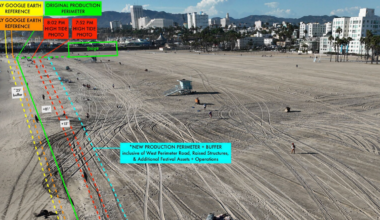 Santa Monica Beach Repairs After Hurricane Marie Damage