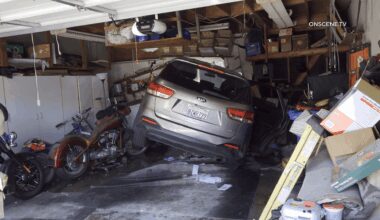 SUV Crashes Through Garage Wall In Stanton – ONSCENE.TV