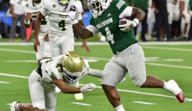 Inglewood football pulls away from Long Beach Poly for win in SoFi Stadium