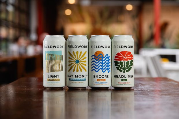 Fieldwork Brewing Company's line of NA beers are flying off the shelves. (Mo Alcaraz)