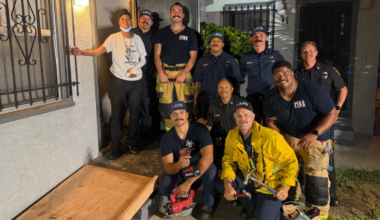 Firefighters rebuild stolen wheelchair ramp for disabled resident – NBC Los Angeles