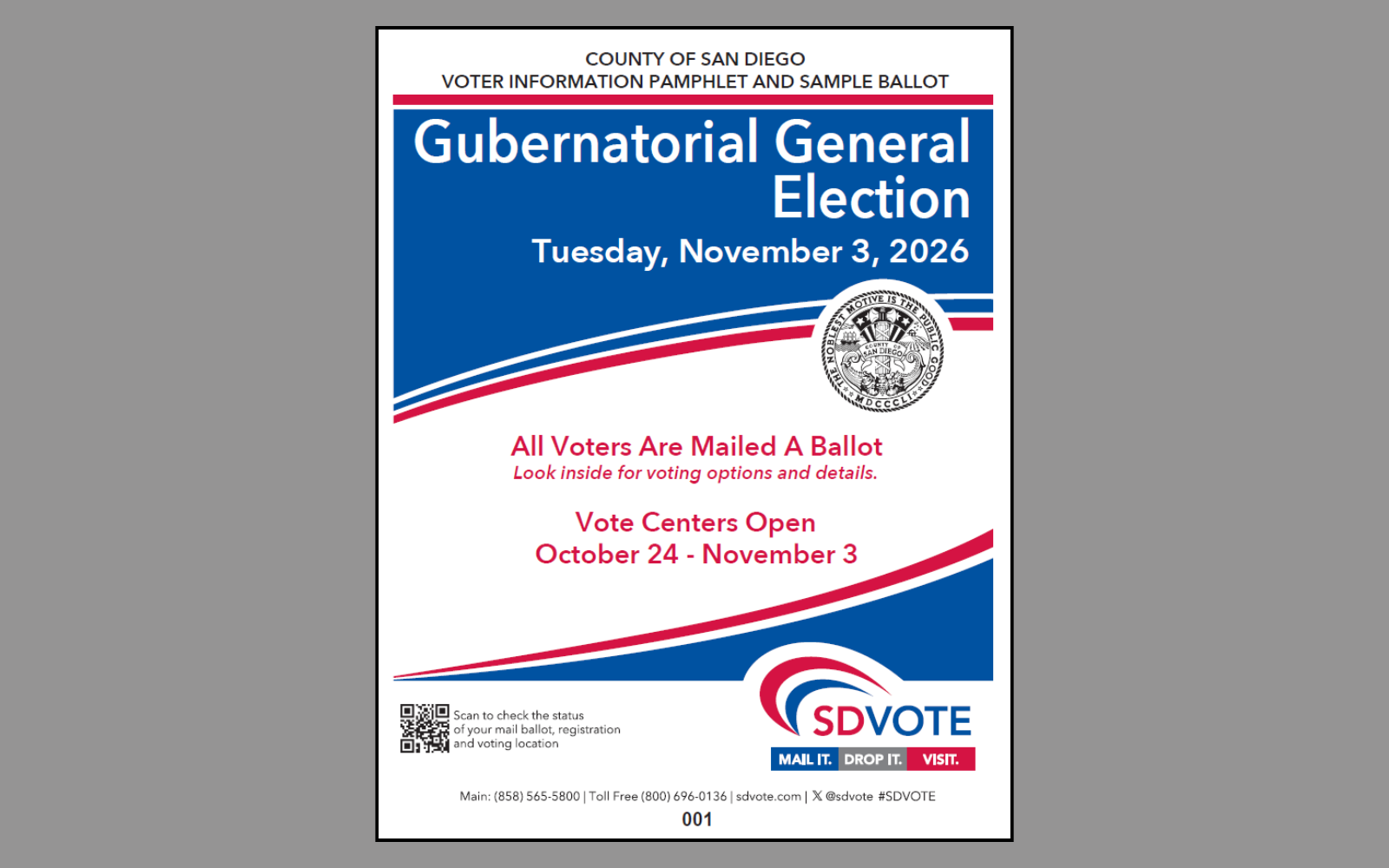 Voter Information Pamphlet