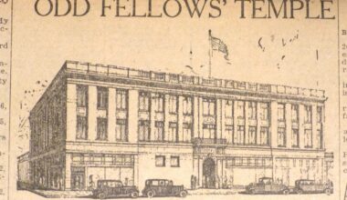 Berkeley, a Look Back: Cornerstone is laid for new Odd Fellows Temple