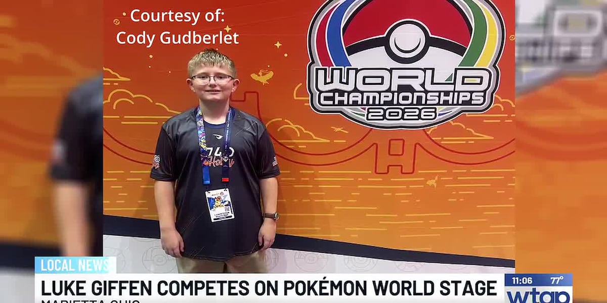 Meet Luke Giffen: 2nd in the world for Pokémon TCG Juniors