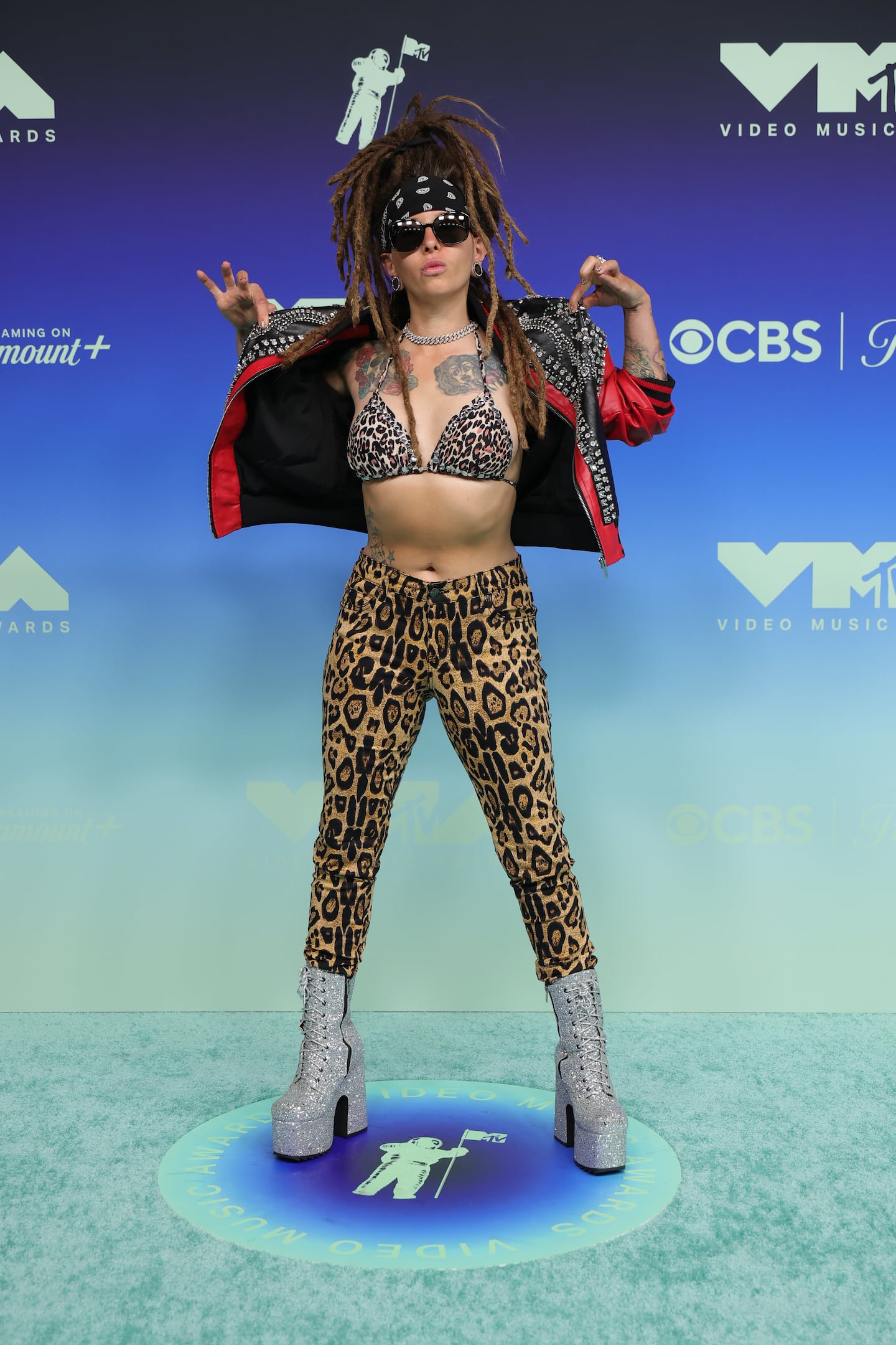 Jessica Golich attended the MTV Video Music Awards at the Peacock Theater in Los Angeles on Sept. 27.