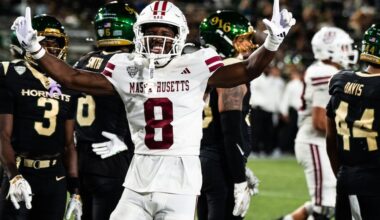 UMass beats Sacramento State 35-6 to move to 4-0