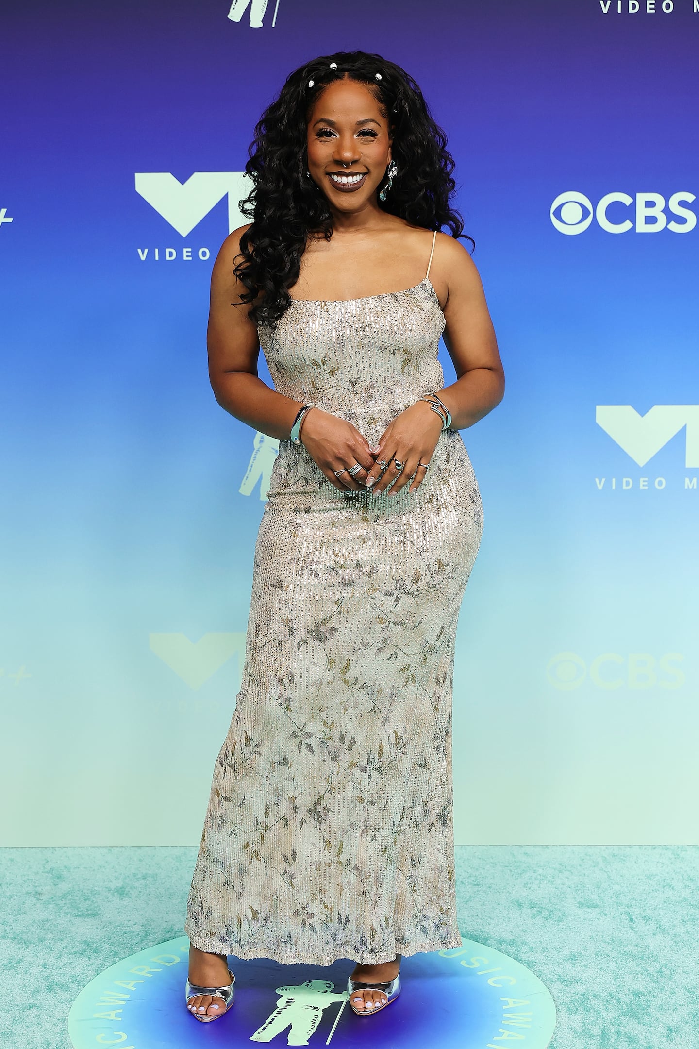 Tiffany Nicole Ervin attended the MTV Video Music Awards at the Peacock Theater in Los Angeles on Sept. 27.