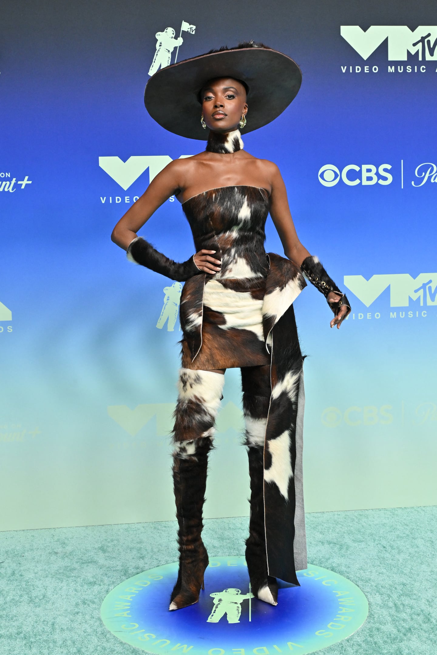 Madisin Rian attended the MTV Video Music Awards at the Peacock Theater in Los Angeles on Sept. 27.