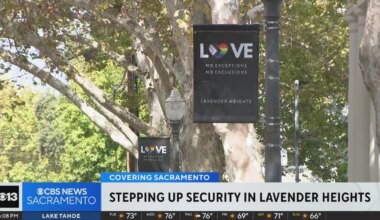 Sacramento announces addition of free security patrols in Lavendar Heights