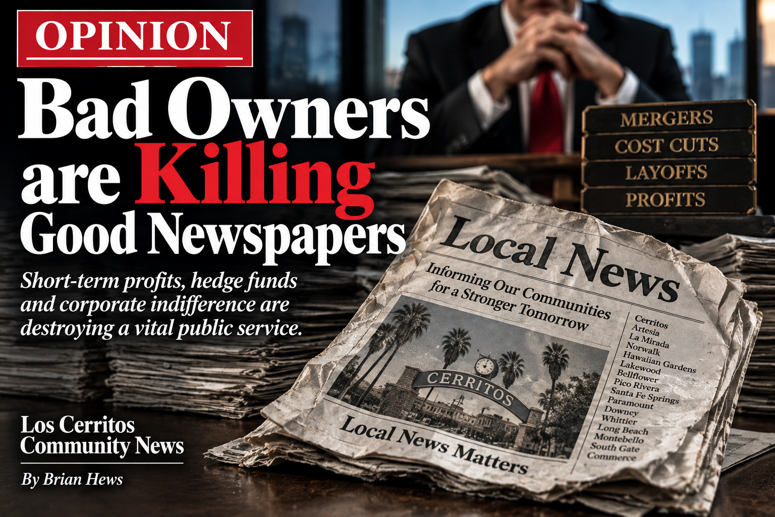 Bad Owners are Killing Good Newspapers