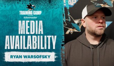Media Availability (9/19): Warsofsky | San Jose Sharks