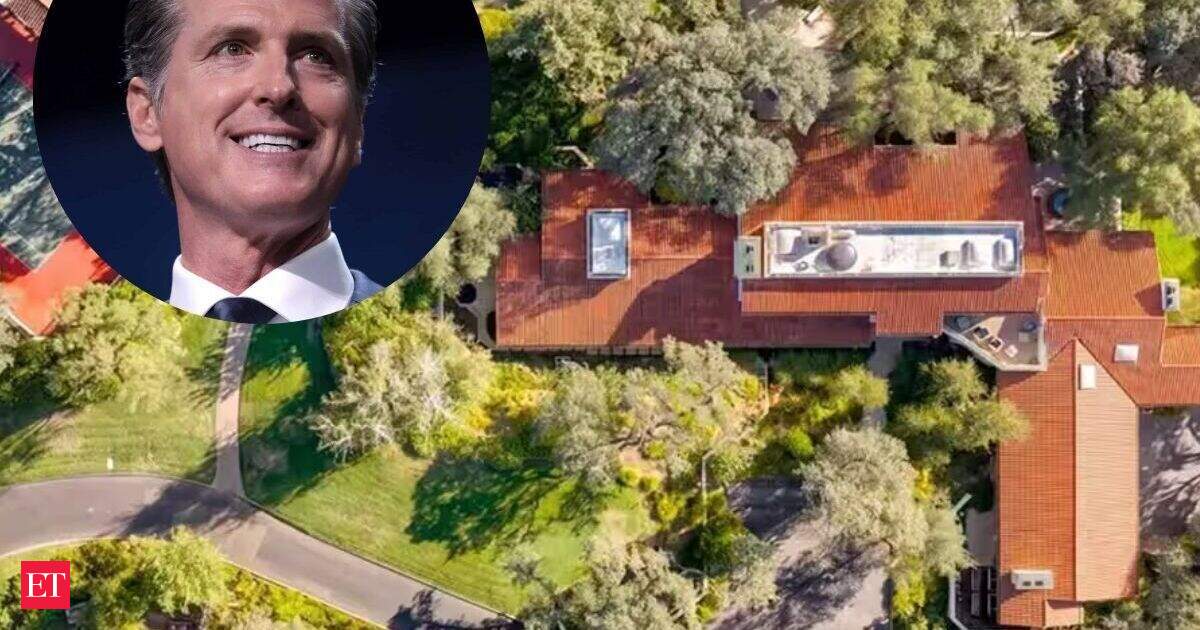 California Governor Gavin Newsom lists his $7.5 million Sacramento-area mansion: Inside the 8.2-acre Fair Oaks estate with 7 bedrooms, 12 bathrooms, tennis court and 5,000-bottle wine cellar
