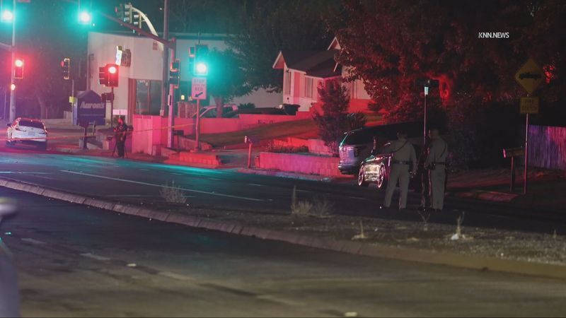 CHP is looking for the driver of a Toyota Camry who, CHP says, ran off after hitting and killing a 35-year-old man early Saturday morning. PHOTO: KNN.NEWS