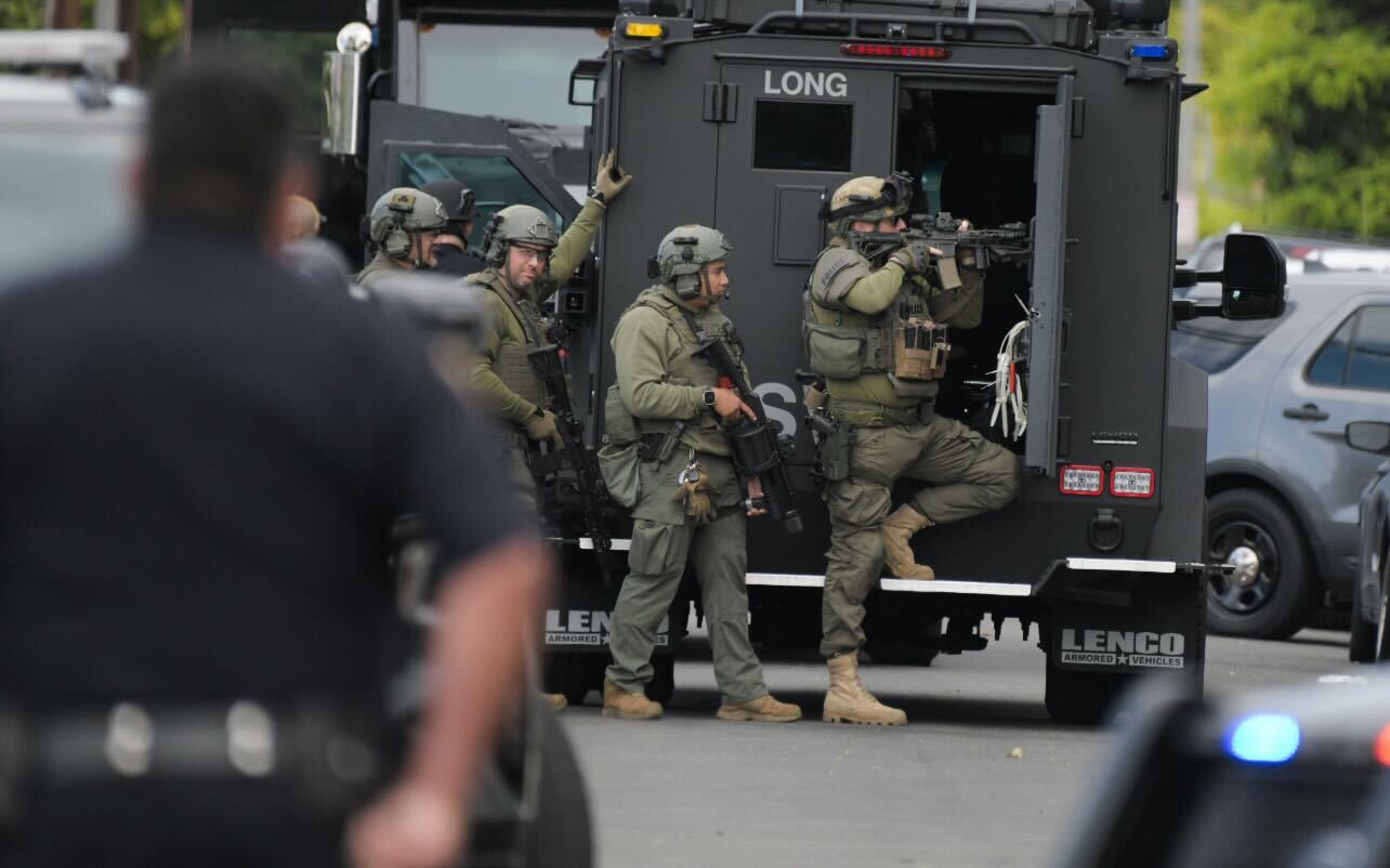 SWAT team searches for domestic violence suspect who threatened to shoot officers, LBPD says • Long Beach Post News