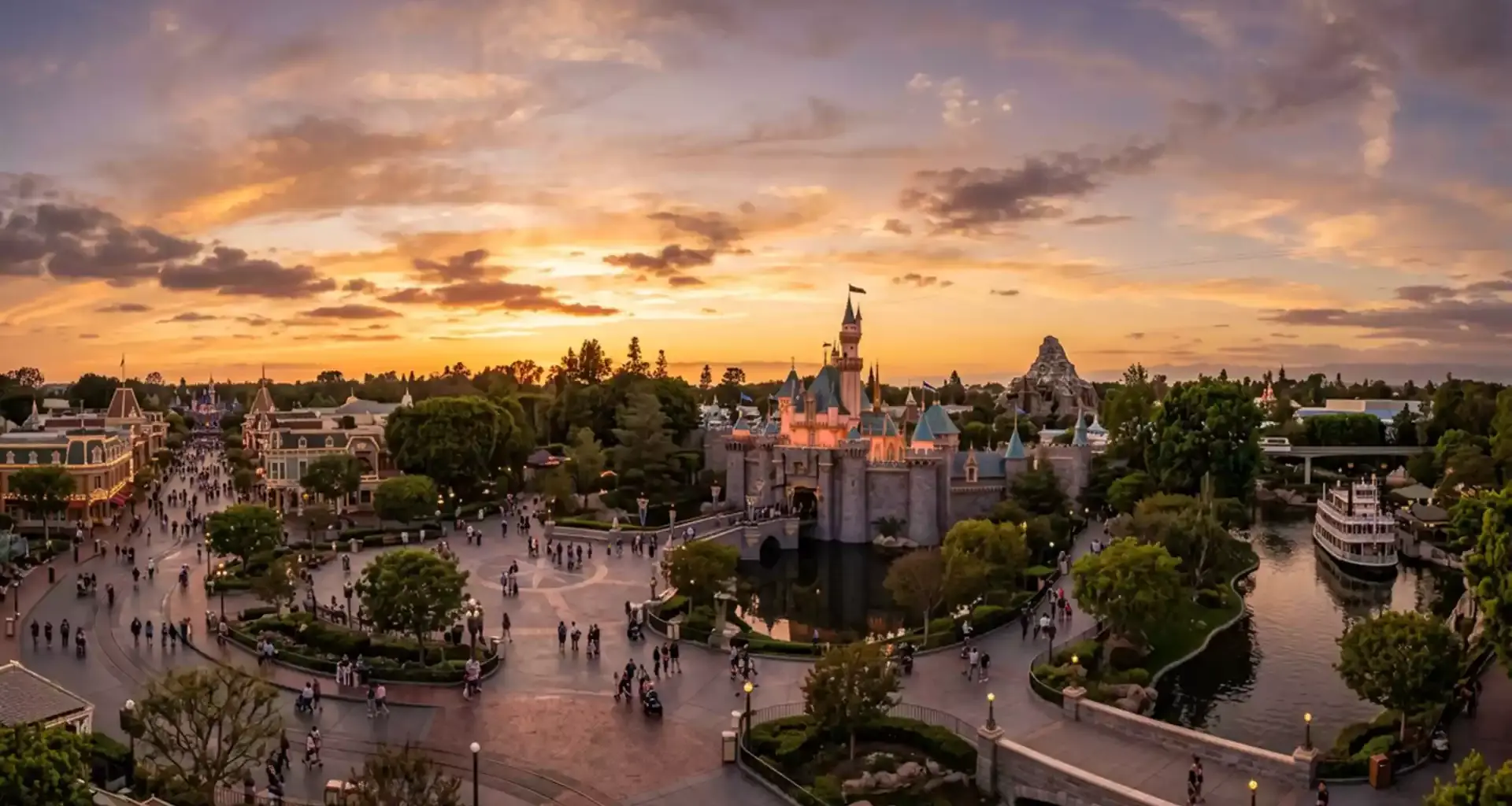 Disneyland in Anaheim and the art of the themed land