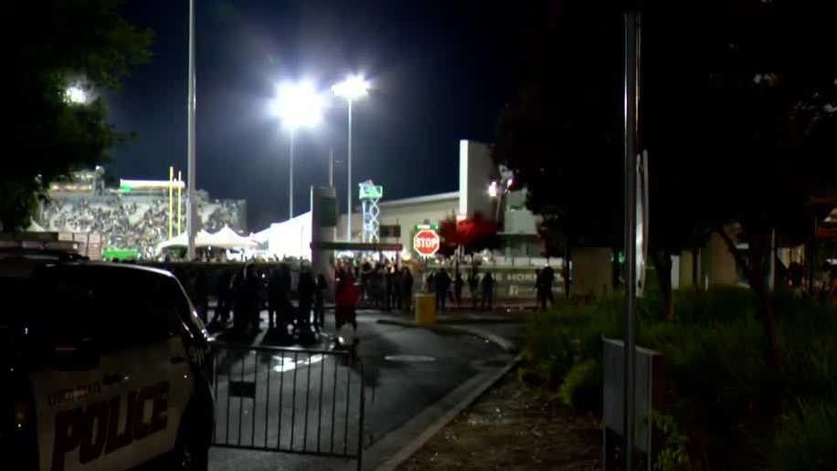 Sac State says suspect detained after shots fired on campus during home football game