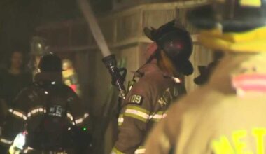 Watt Avenue apartment complex fire leaves man dead, firefighter injured
