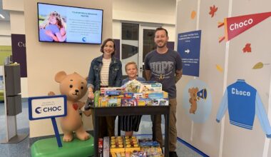 Spreading hope with Hendrik to kids fighting cancer