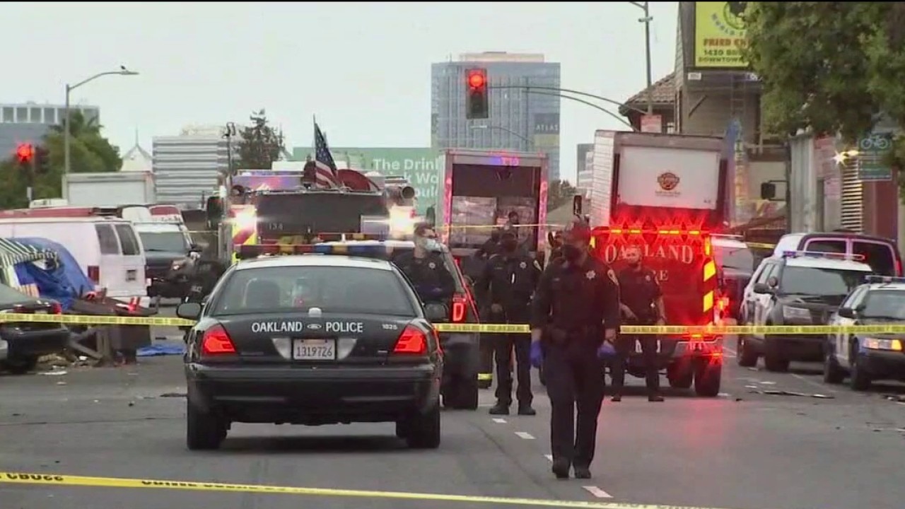 Oakland crime trending downward