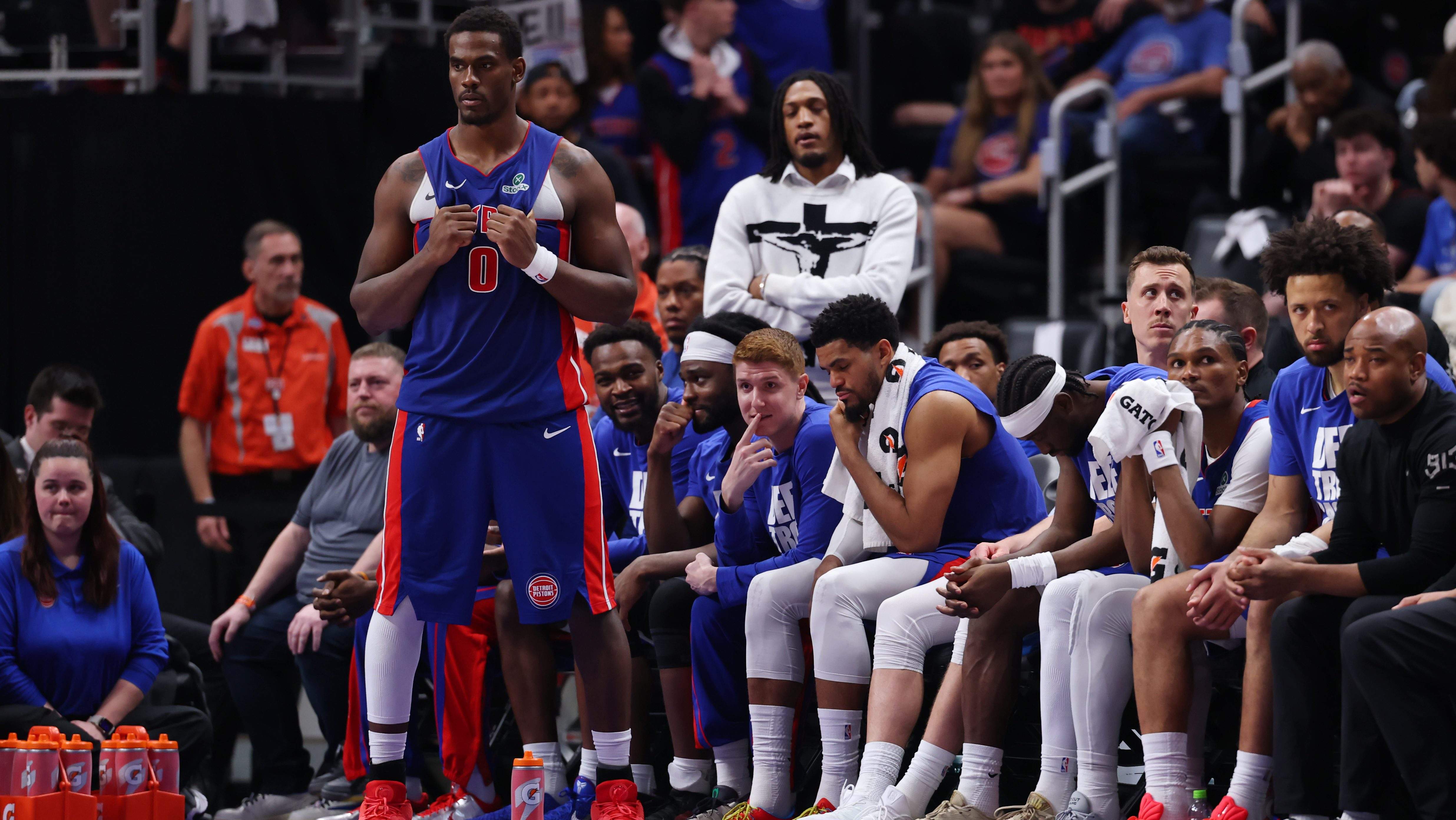 Detroit Pistons center Jalen Duren