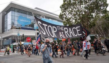SF protesters marched to demand AI tech regulations, CEOs were unfazed