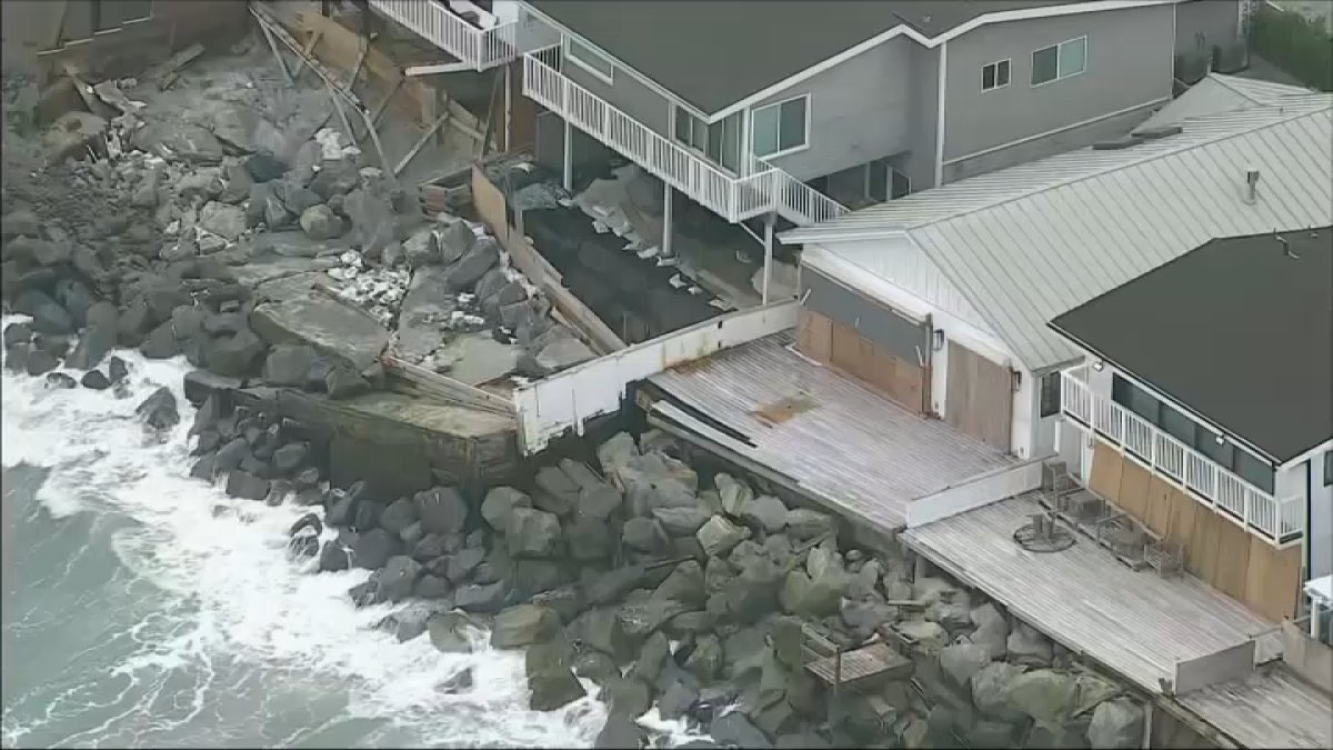 More beachfront homes in Dana Point red-tagged after high surf – NBC Los Angeles