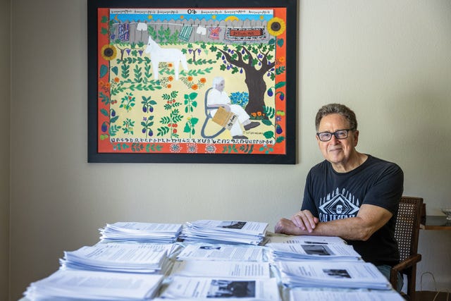 mark arax pores over stacks of research for one of his current projects mark arax pores over stacks of research for one of his current projects