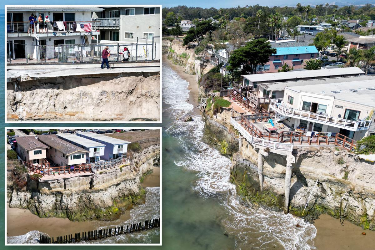 UC Santa Barbara students move back to homes on eroding California cliffs
