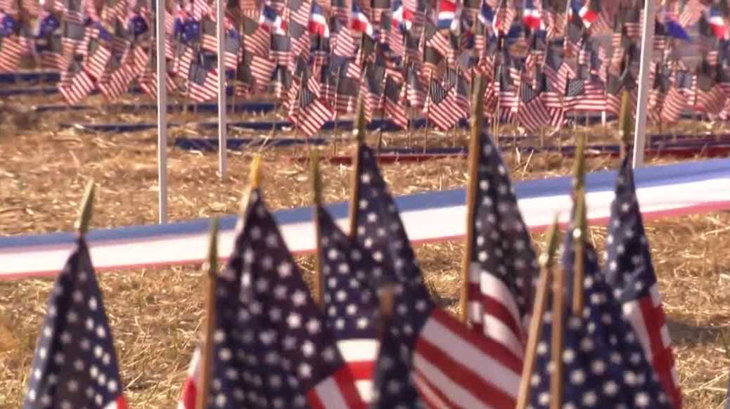 West Sacramento honors 9/11 victims with sea of flags