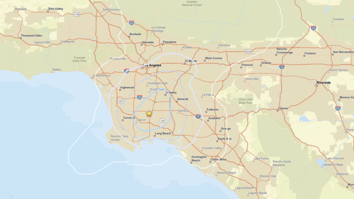 Preliminary magnitude-3.1 earthquake shakes southern LA County – NBC Los Angeles