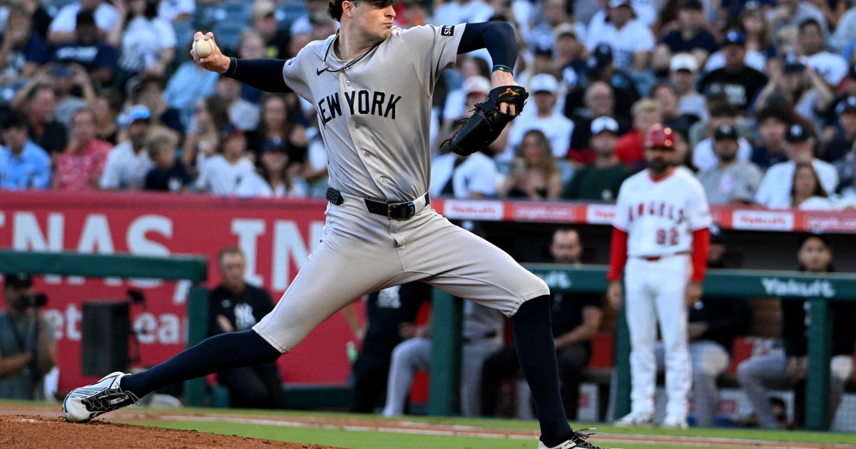 Schlittler sharp, the Yankees score 5 2-out runs in the 10th in a 6-3 win over the Angels :: WRAL.com