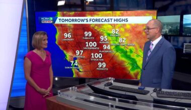 California weather with Dirk and Heather: How long are the 100s here?