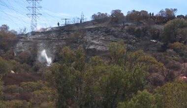 El Cajon vegetation fire contained between Old Bend and La Cresta – NBC 7 San Diego