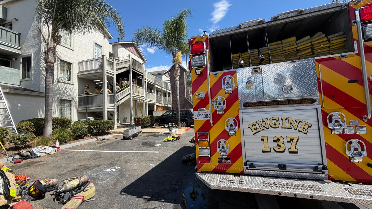 Fire at Escondido apartment leaves multiple people injured – NBC 7 San Diego