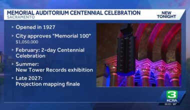 Sacramento’s Memorial Auditorium plans centennial celebration
