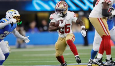 Kaelon Black was added to the 49ers’ injury report