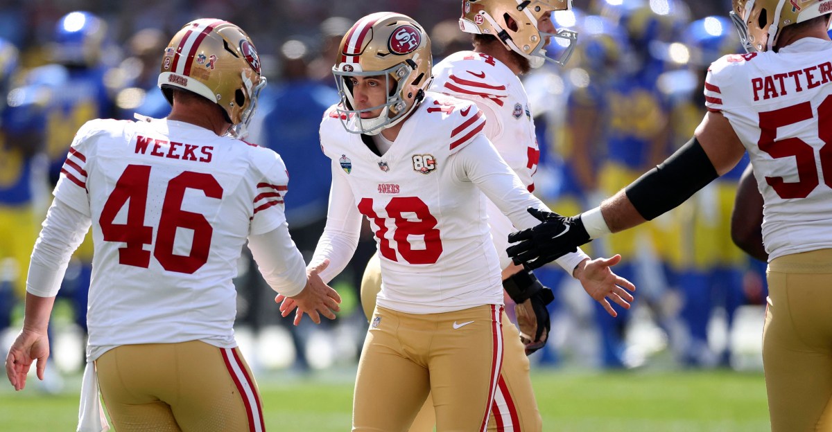 The 49ers might need a temporary kicker with Eddy Pineiro’s illness