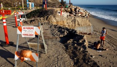 Malibu officials warn public of hazardous conditions amid ongoing costal erosion at Point Dume State Beach