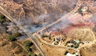 Evacuation warning issued for Hilary Fire in Palmdale – NBC Los Angeles
