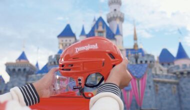 Disneyland Resort Becomes Ducks Helmet Decal Sponsor