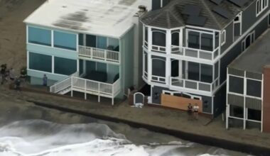 Long Beach Homes Are at Risk as Ocean Rises, Crews Race to Rebuild Defenses