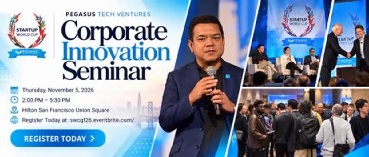 Global Corporate Innovation Leaders to Convene at the Startup World Cup 2026 Corporate Innovation Seminar in San Francisco