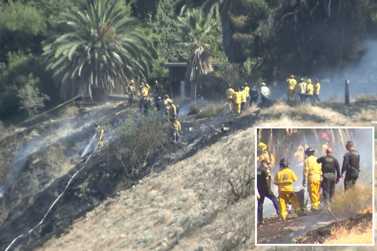2 children killed in fiery Fresno plane crash, 2 adults critically injured