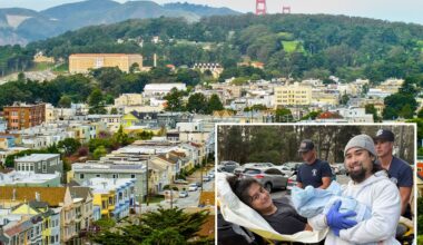 San Francisco woman gives birth on the road after getting stuck in horrific city traffic