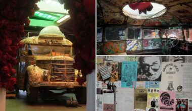 Psychedelic Grateful Dead bus rolls back into San Francisco after 60 years