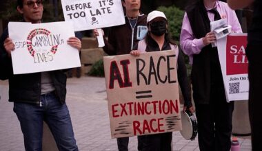 Protesters target OpenAI and Anthropic in San Francisco over AI safety fears