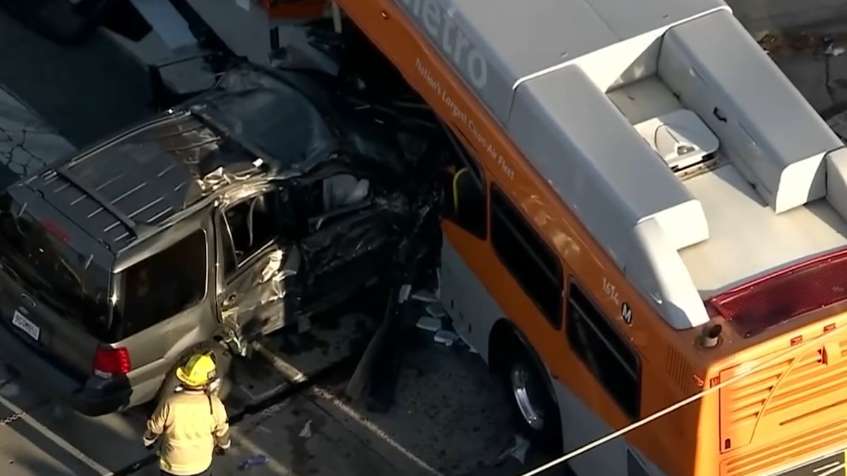 Los Angeles Woman Arrested For Murder After SUV Slams Into Metro Bus, Killing 2
